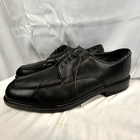 SKU 2055 Dockers Prostyle Size 13M Black Leather Oxfords Tie-Up Dress Shoes main image 8